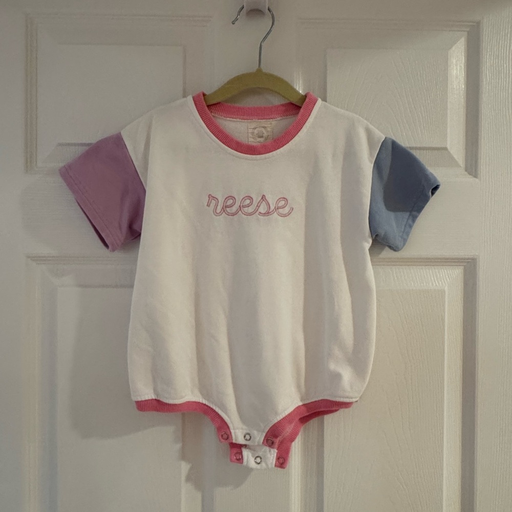 Maxwell Monograms Reese Colorblock Bubble